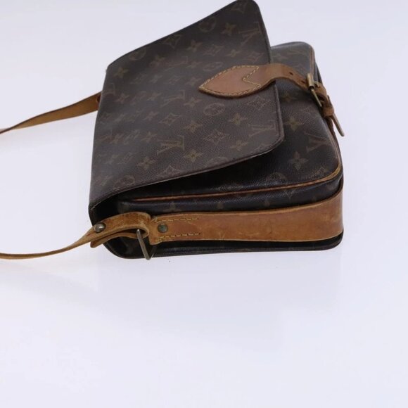 LOUIS VUITTON Monogram Cartouchiere GM Shoulder Bag M51252 LV Auth - Picture 16 of 16